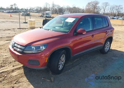 2013 Volkswagen Tiguan S from USA, damaged, VIN WVGAV7AX6DW023338